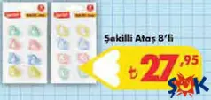 LECTOR ŞEKİLLİ ATAŞ 8'Lİ indirimli fiyat LECTOR ŞEKİLLİ ATAŞ 8'Lİ fiyat ve kampanya bilgisi